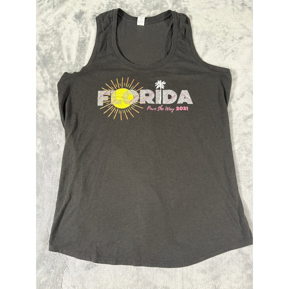 District Womens Perfect Tri Florida Pave The Way 2021 Tank Top Large Black